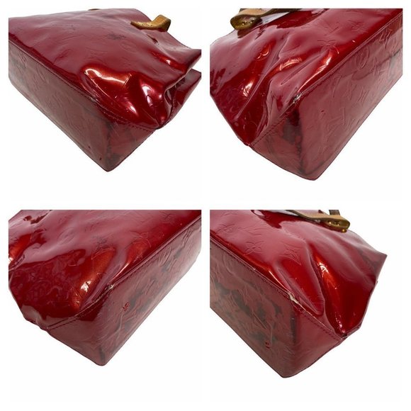 Louis Vuitton Tote Bag Read PM Red Vernis 009188M - Picture 4 of 13